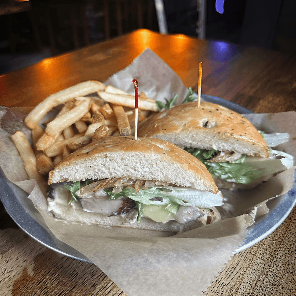 Pesto Portabella Sandwich