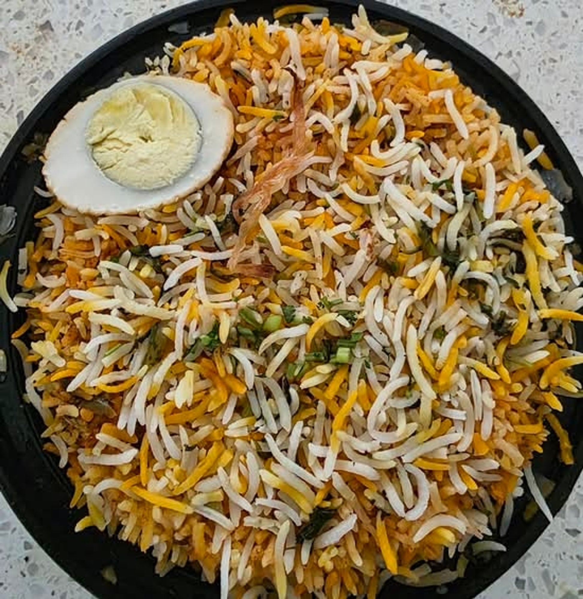 Goat Roast Biryani (Special Goat Fry) (GF)