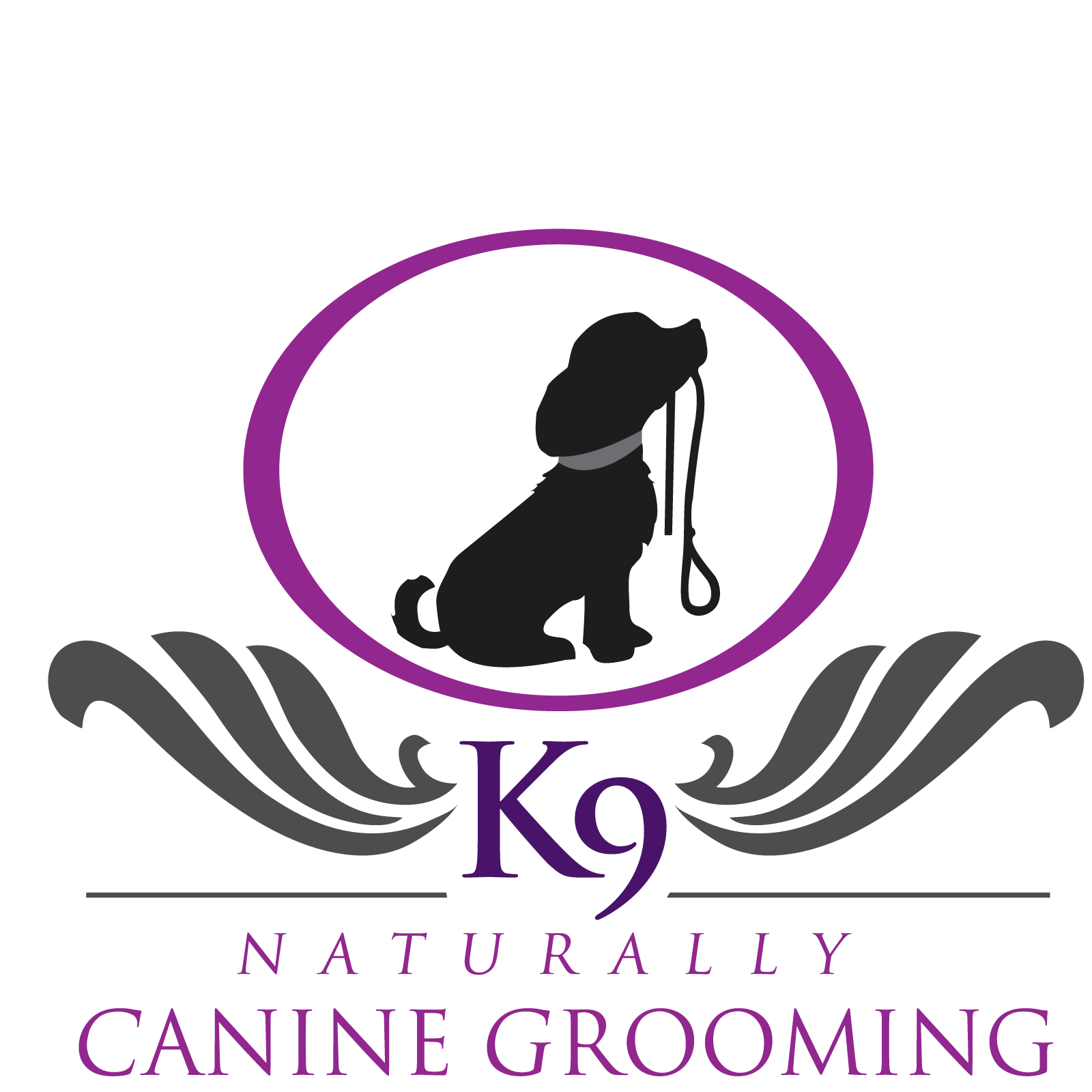 Naturally Canine Grooming Logo