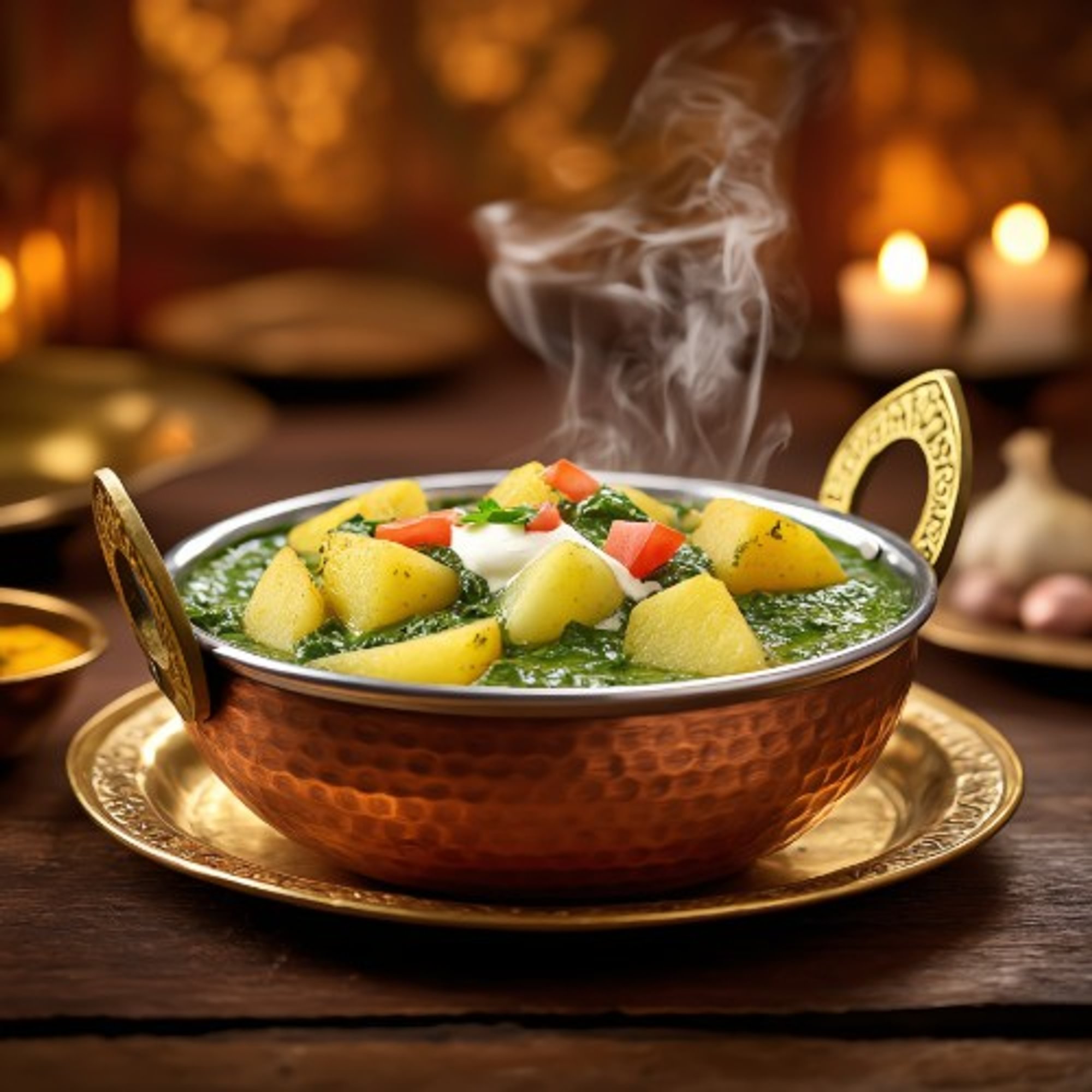 Aloo Palak