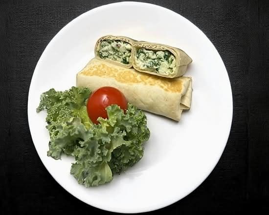 Oppalicious Spinach Feta Wrap
