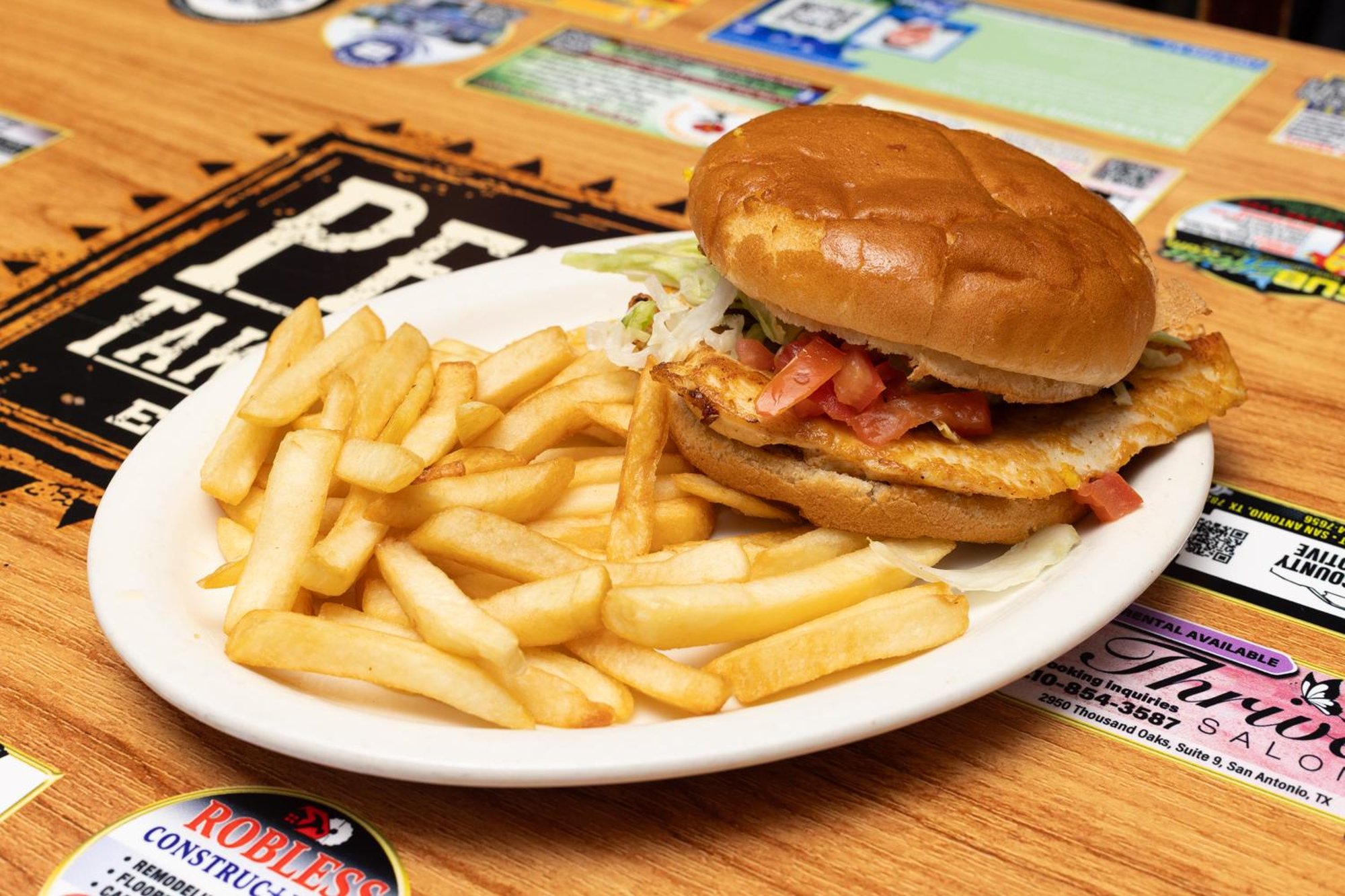 Grilled Chicken Burger