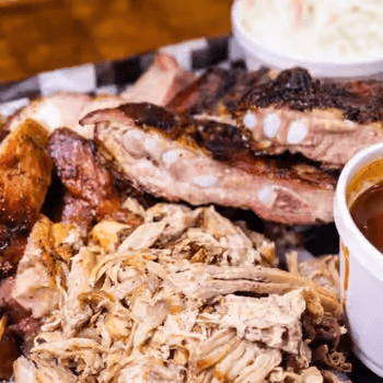 Pulled Pork Combo- Pulled pork sandwich, fries & fountain drink