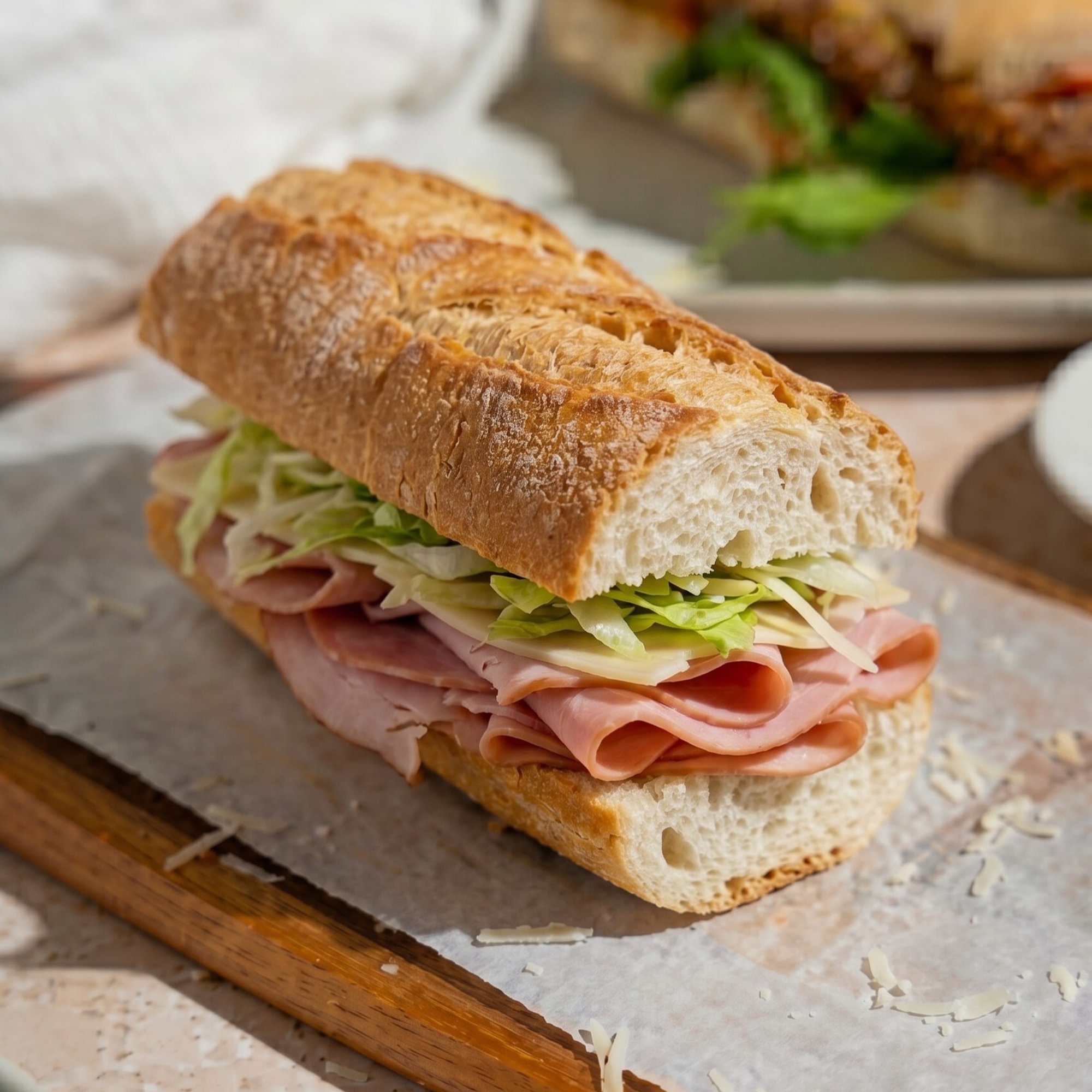 Turkey and Provolone Cheese Sub
