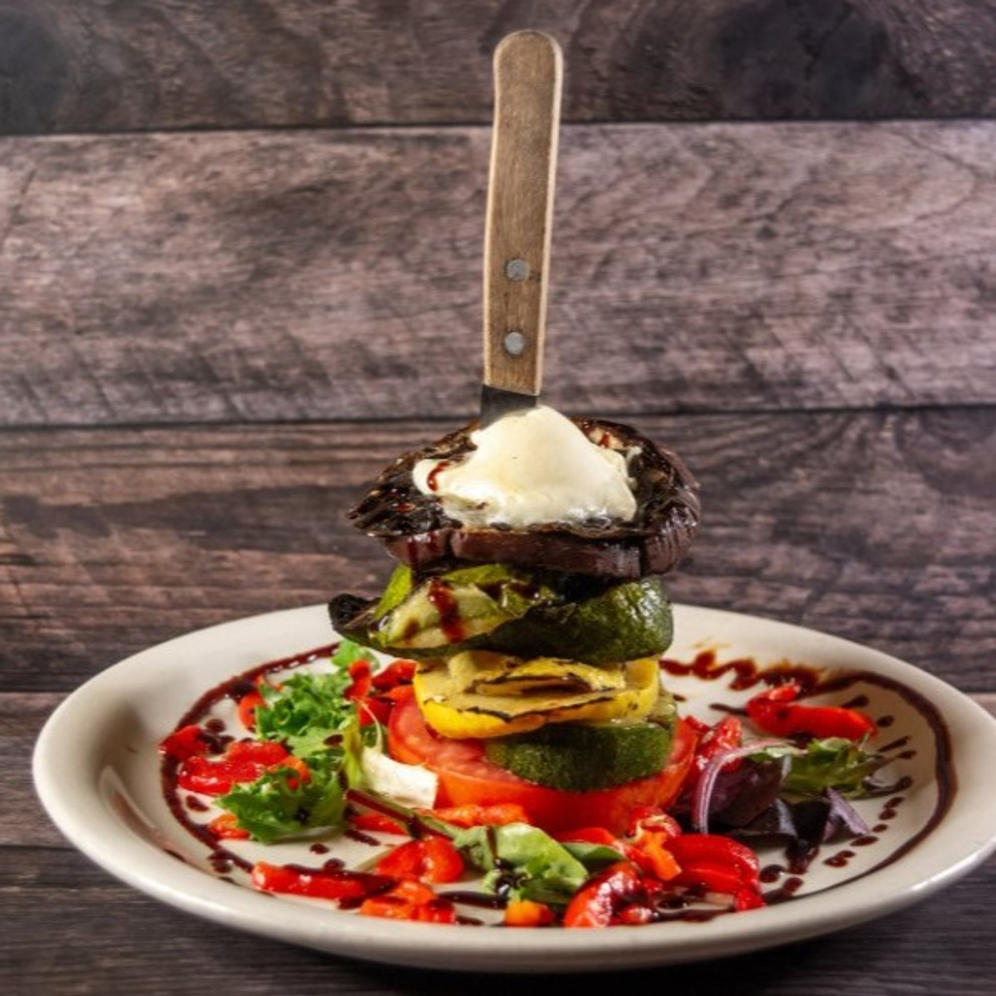 Grilled Vegetable Stack
