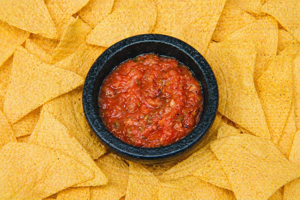 Salsa Rojo & Chips (Personal)