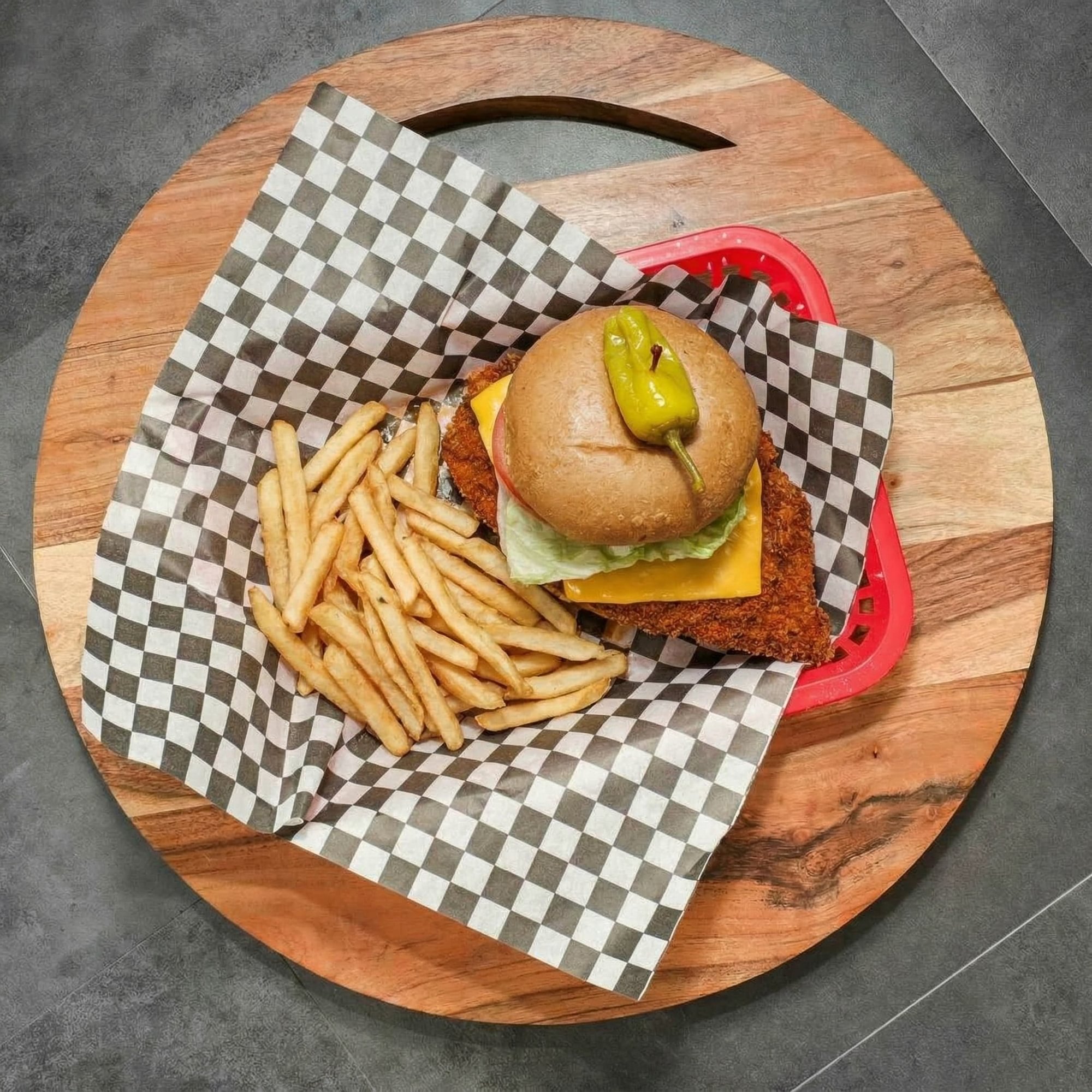 Spicy Chicken Sandwich & Fries