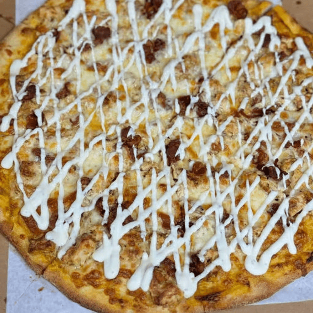 Chicken Bacon Ranch Pizza