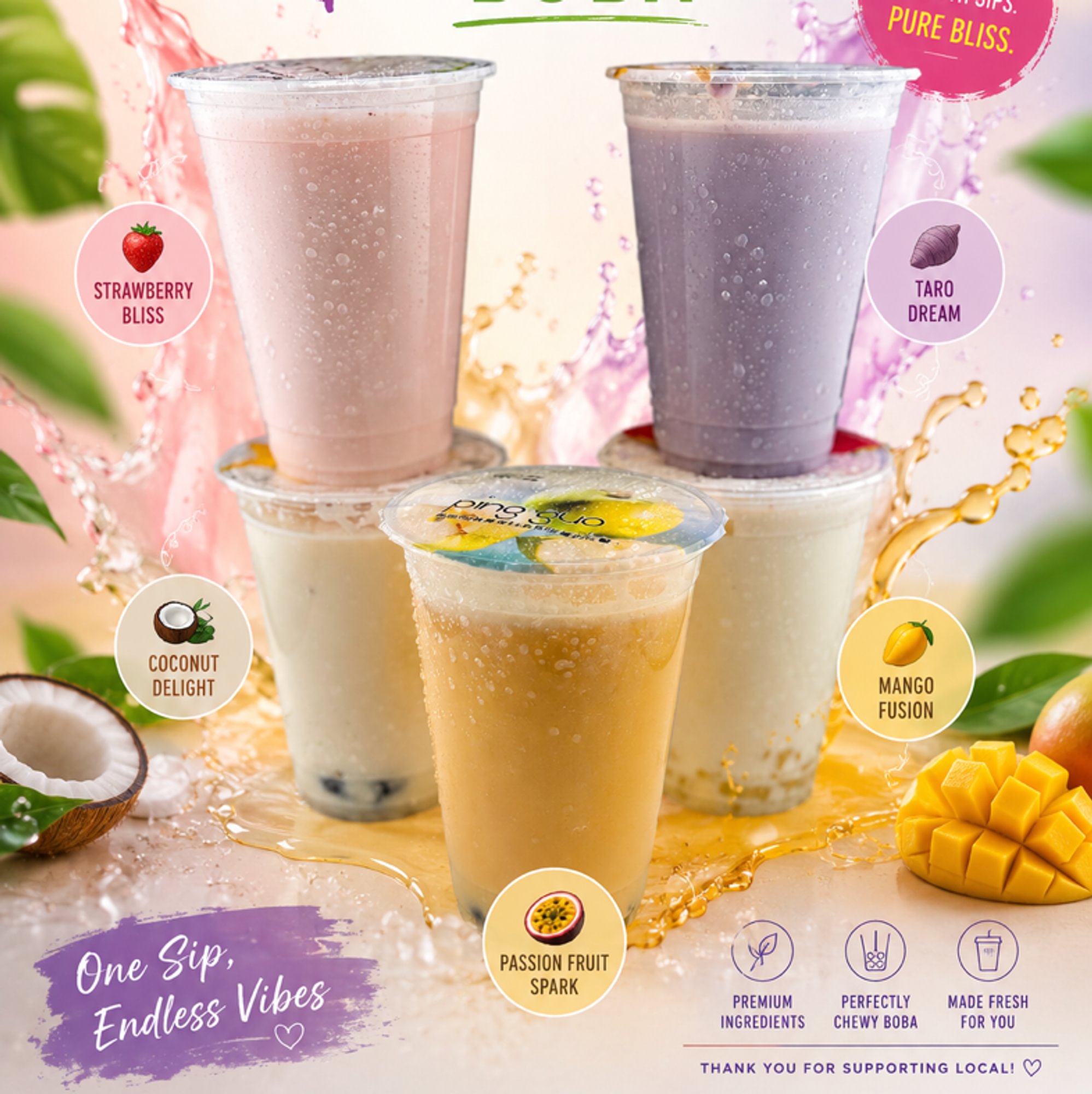 Coconut Boba
