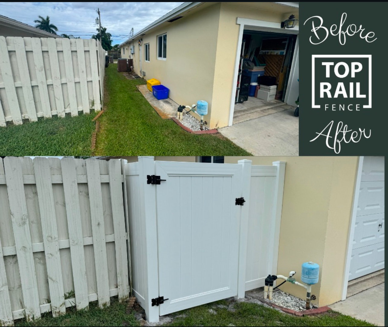 Top Rail Fence Pompano Beach Image