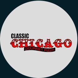 Classic Chicago Gourmet Pizza Logo