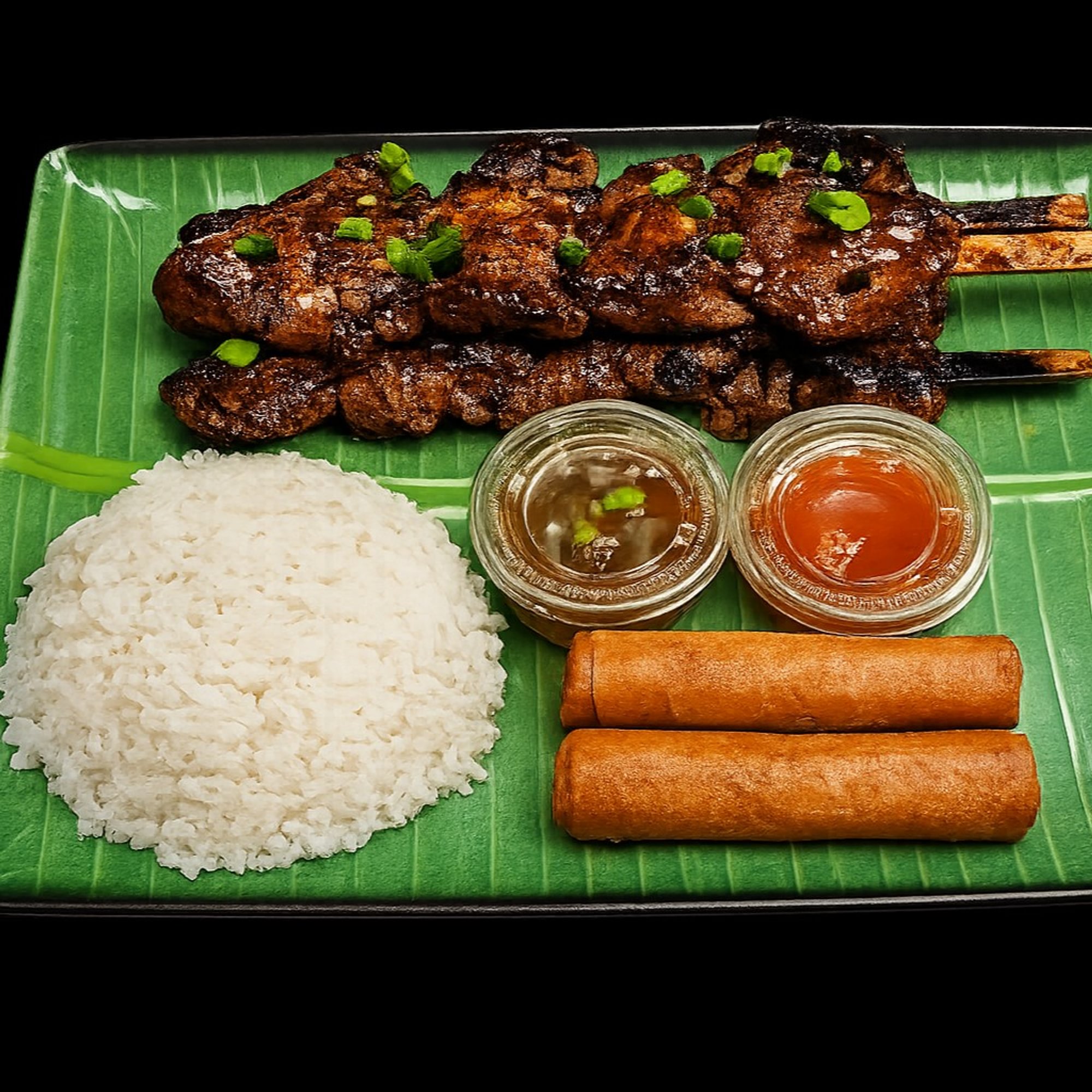 Pork Bbq Combo (3 Pork Skewers)
