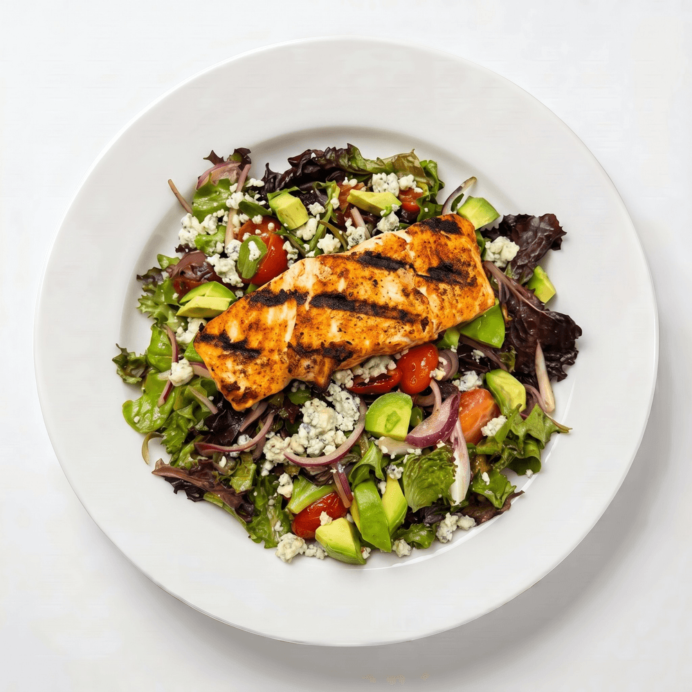 Grilled Salmon Salad