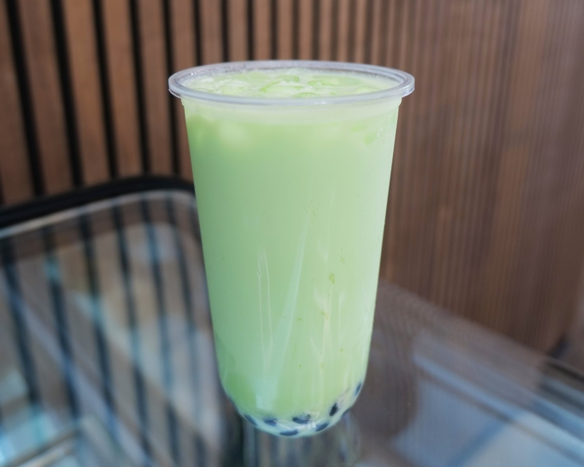 Honeydew Melon Milk Tea