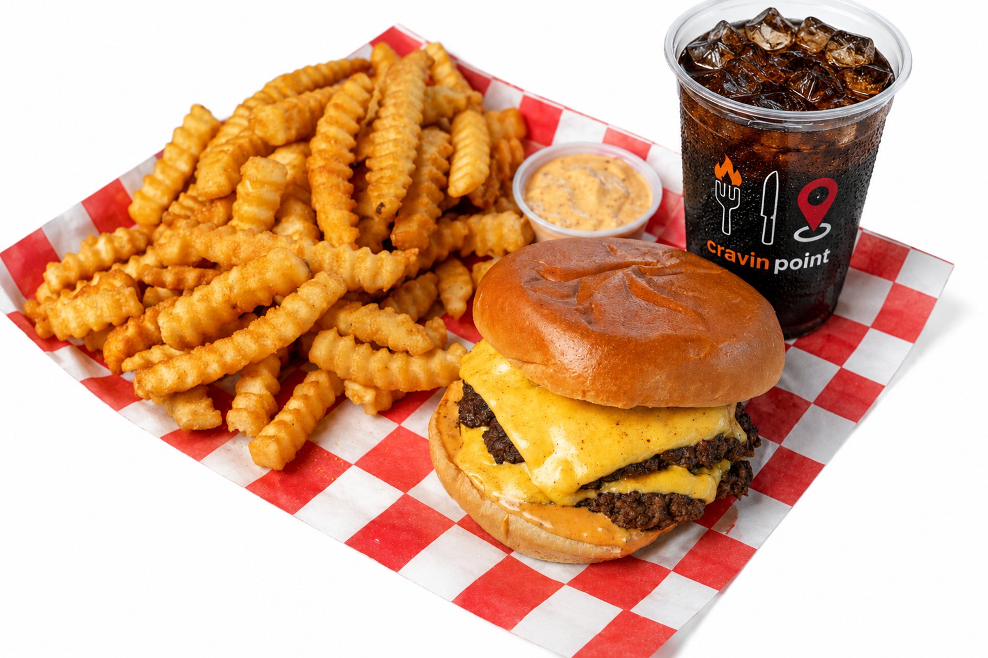 Combo 3 Smash Burger
