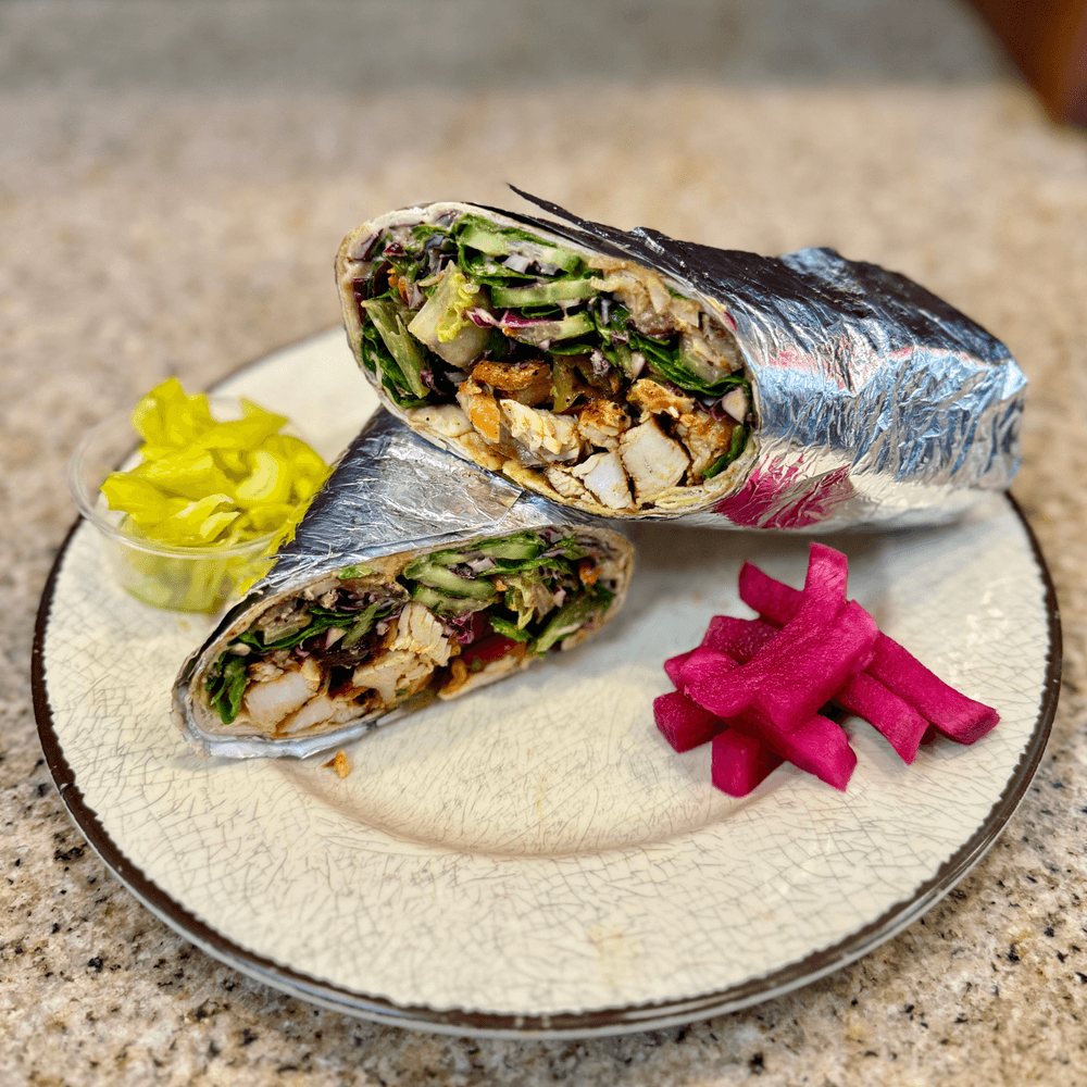 Chicken Kabob Wrap