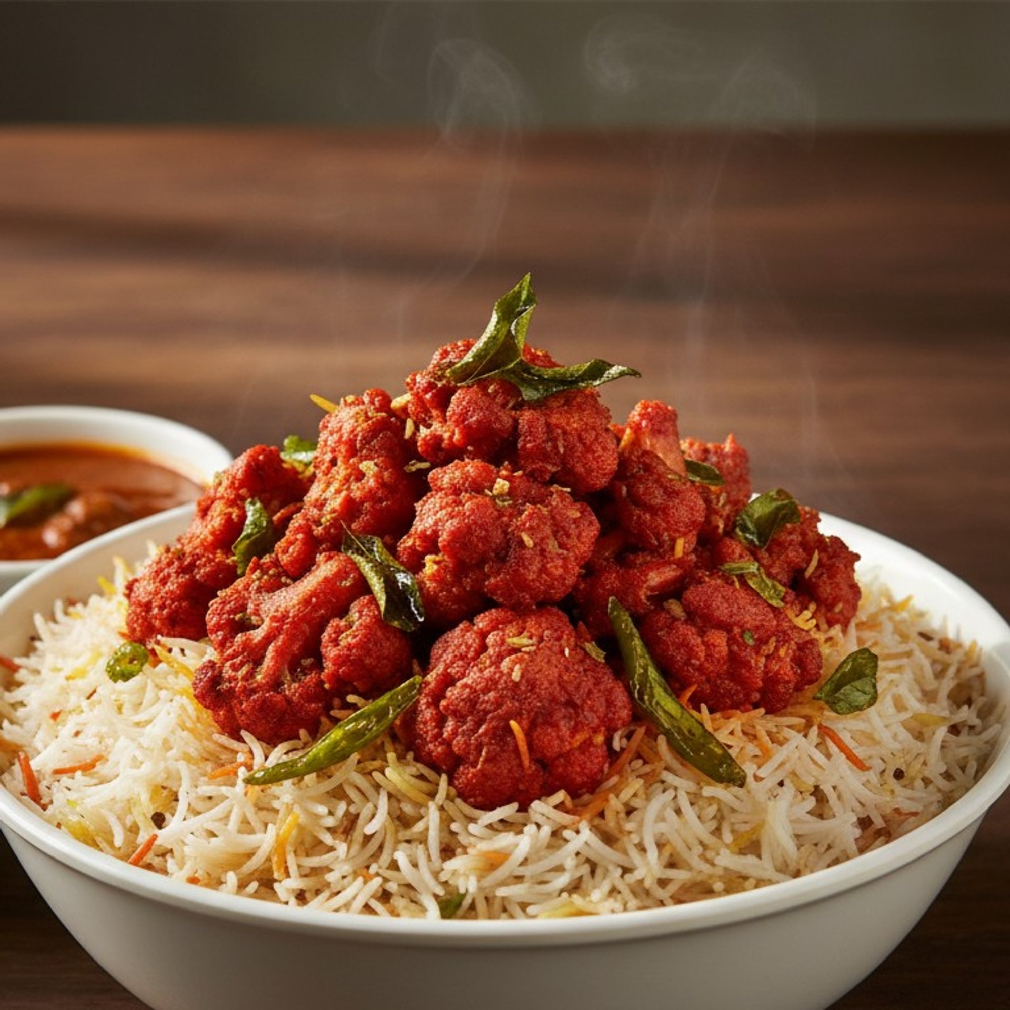Gobi 65 Biryani