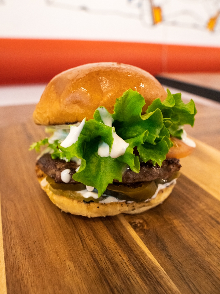 Lamb Burger Deluxe