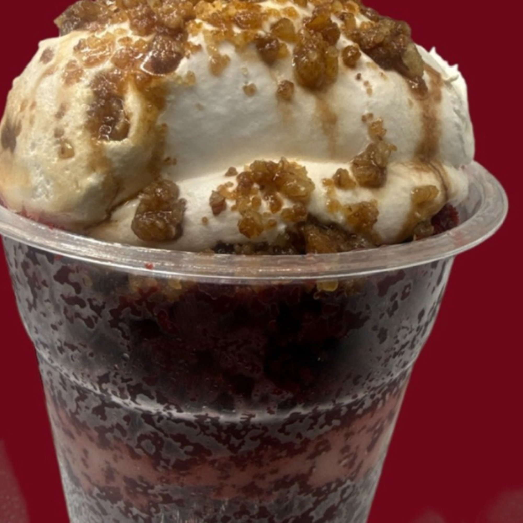 Red Velvet Bailey's Creme Trifle