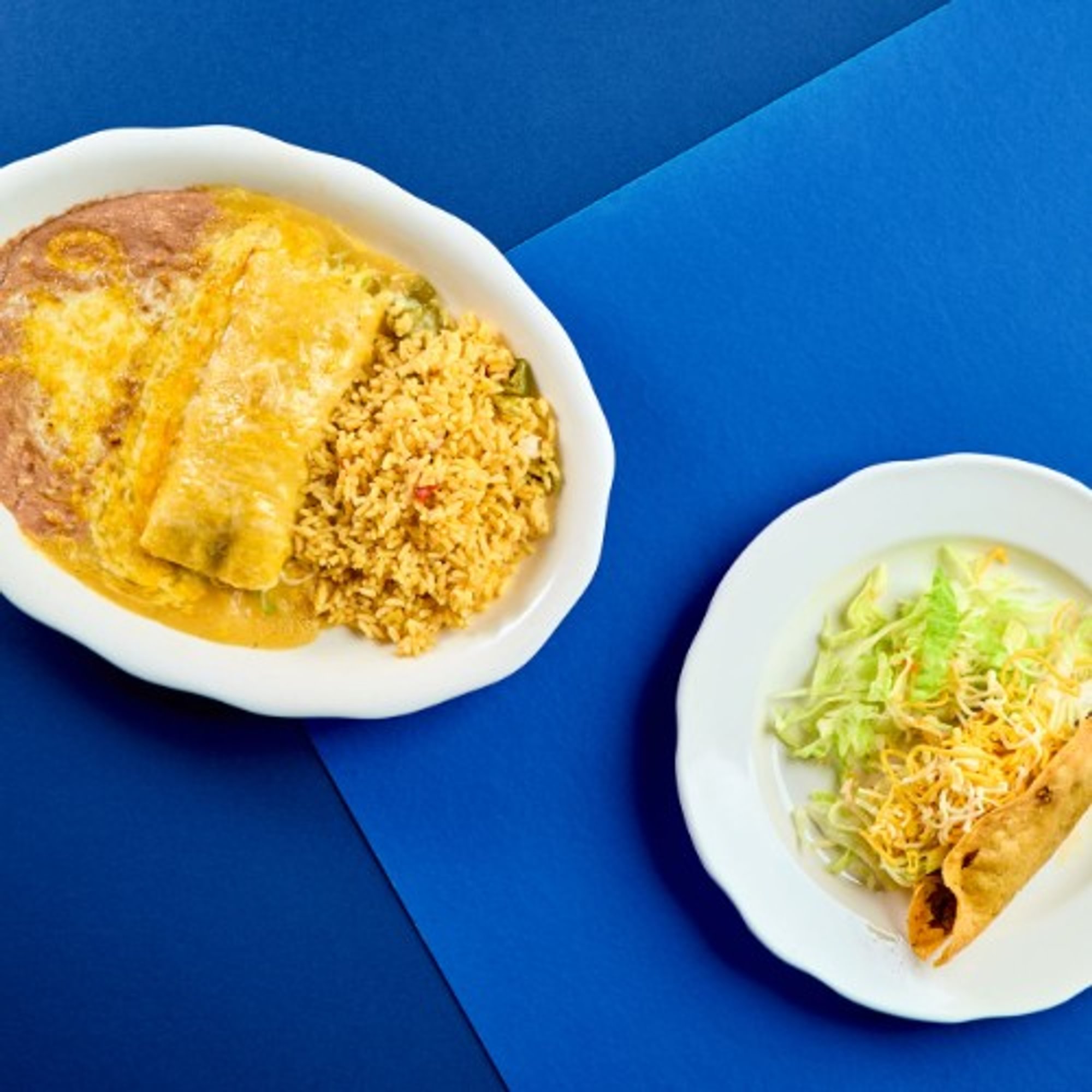 Enchilada and Taco Combo