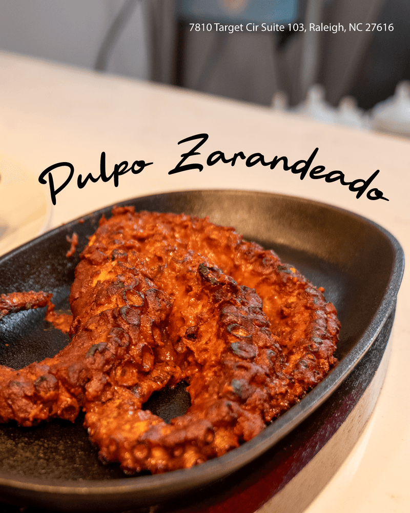Pulpo Zarandeado a la Parrilla