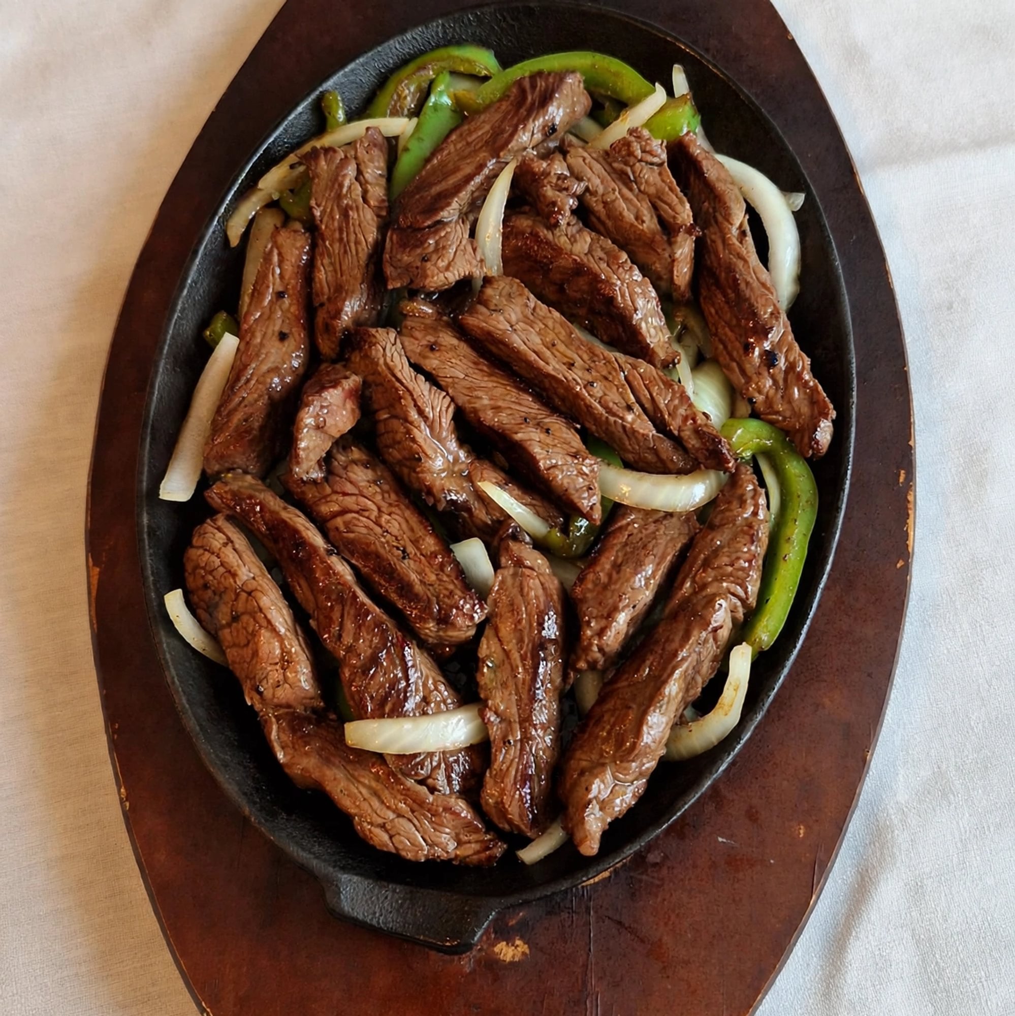 Bisteck/Steak Fajitas