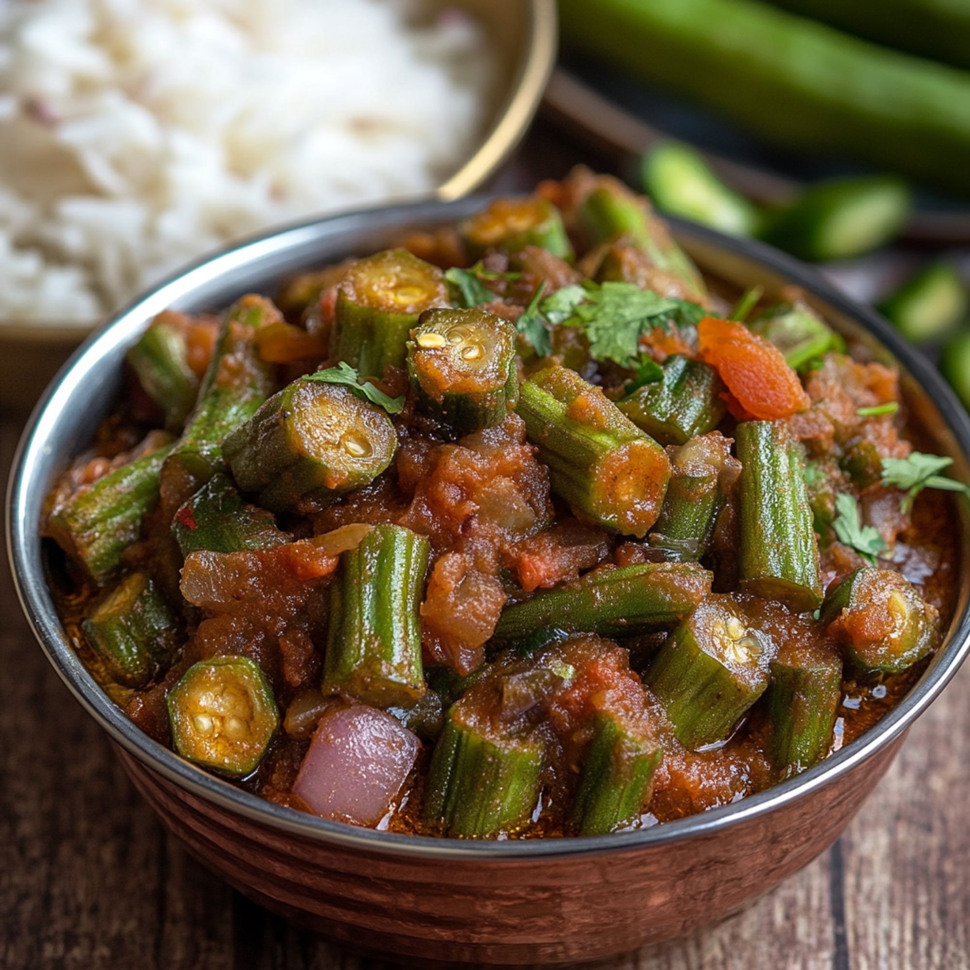 Okra Do Pyaza