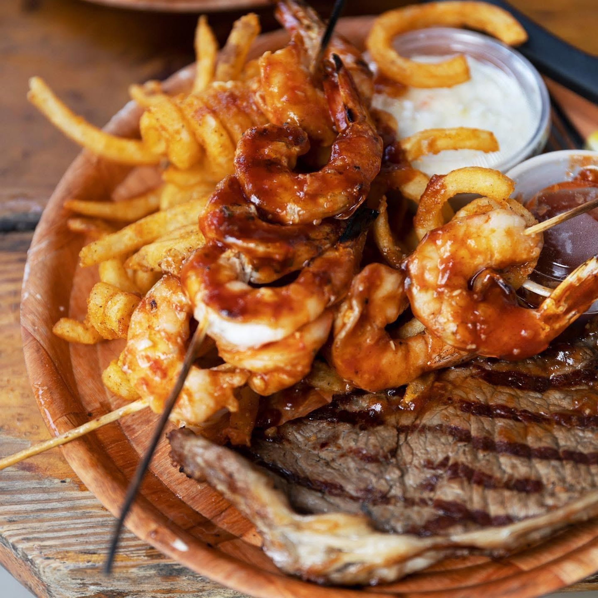 Steak & Shrimp Bar-B