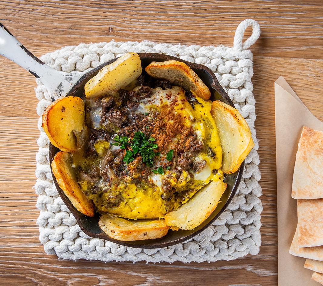 Spiced Eggs & Beef