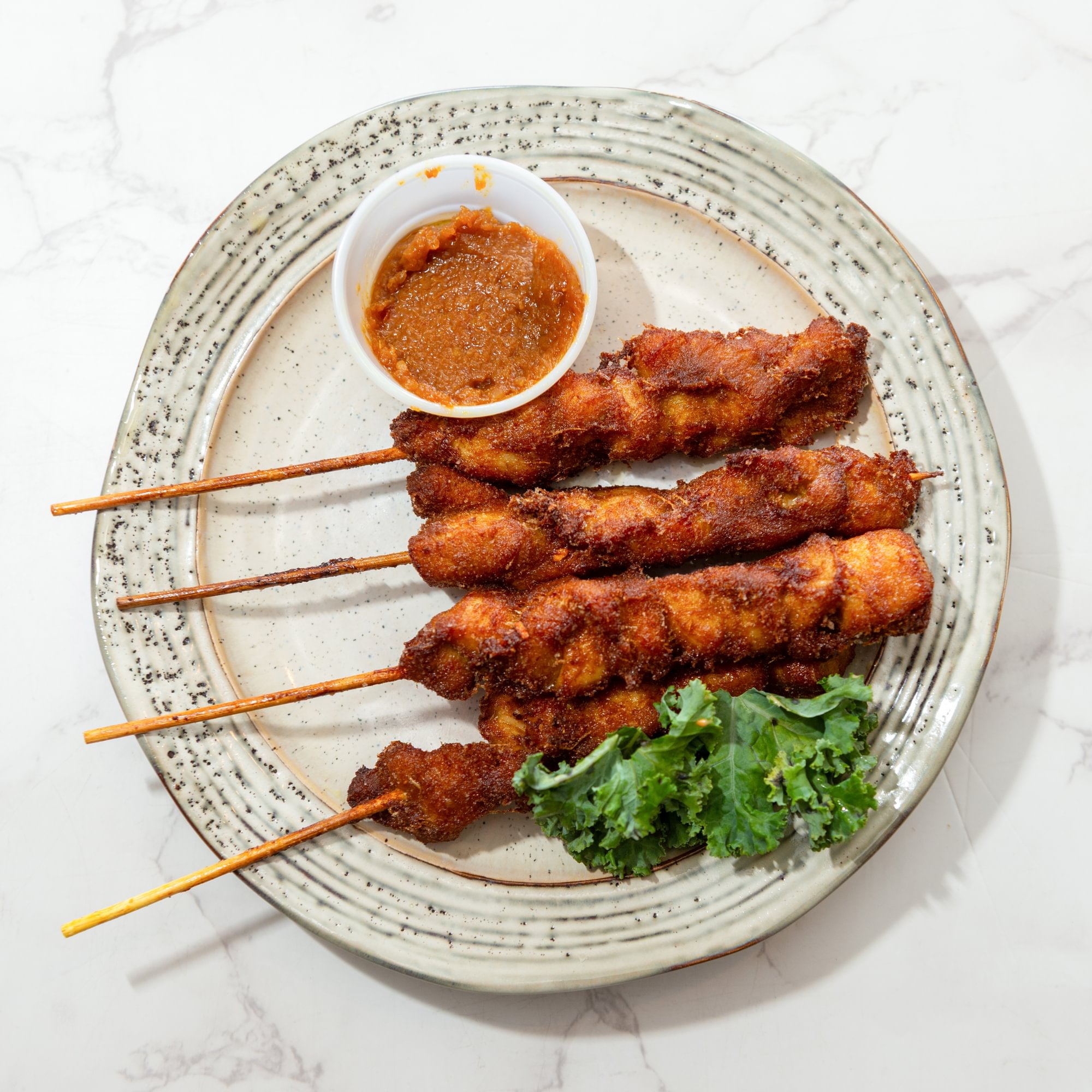 Chicken Satay / 沙爹鷄塊 (四塊)