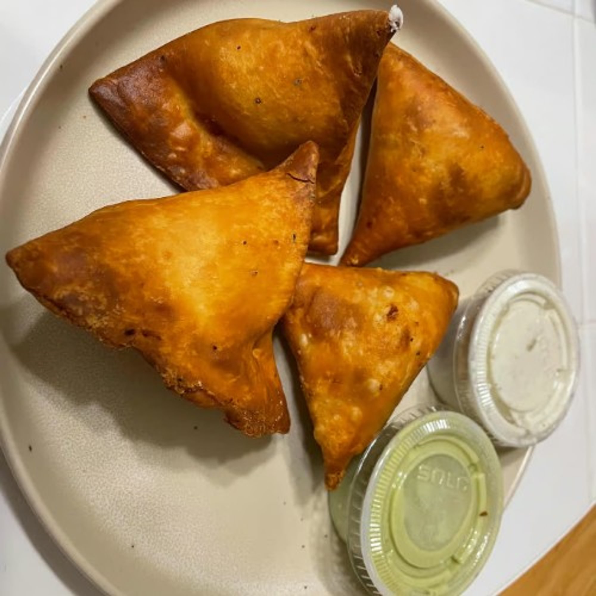 Sambosa Jumbo Vegi Potato 4 Pc Spicy