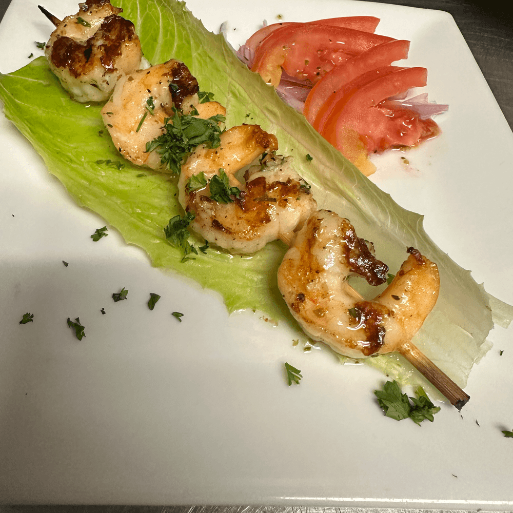 Skewered Shrimp