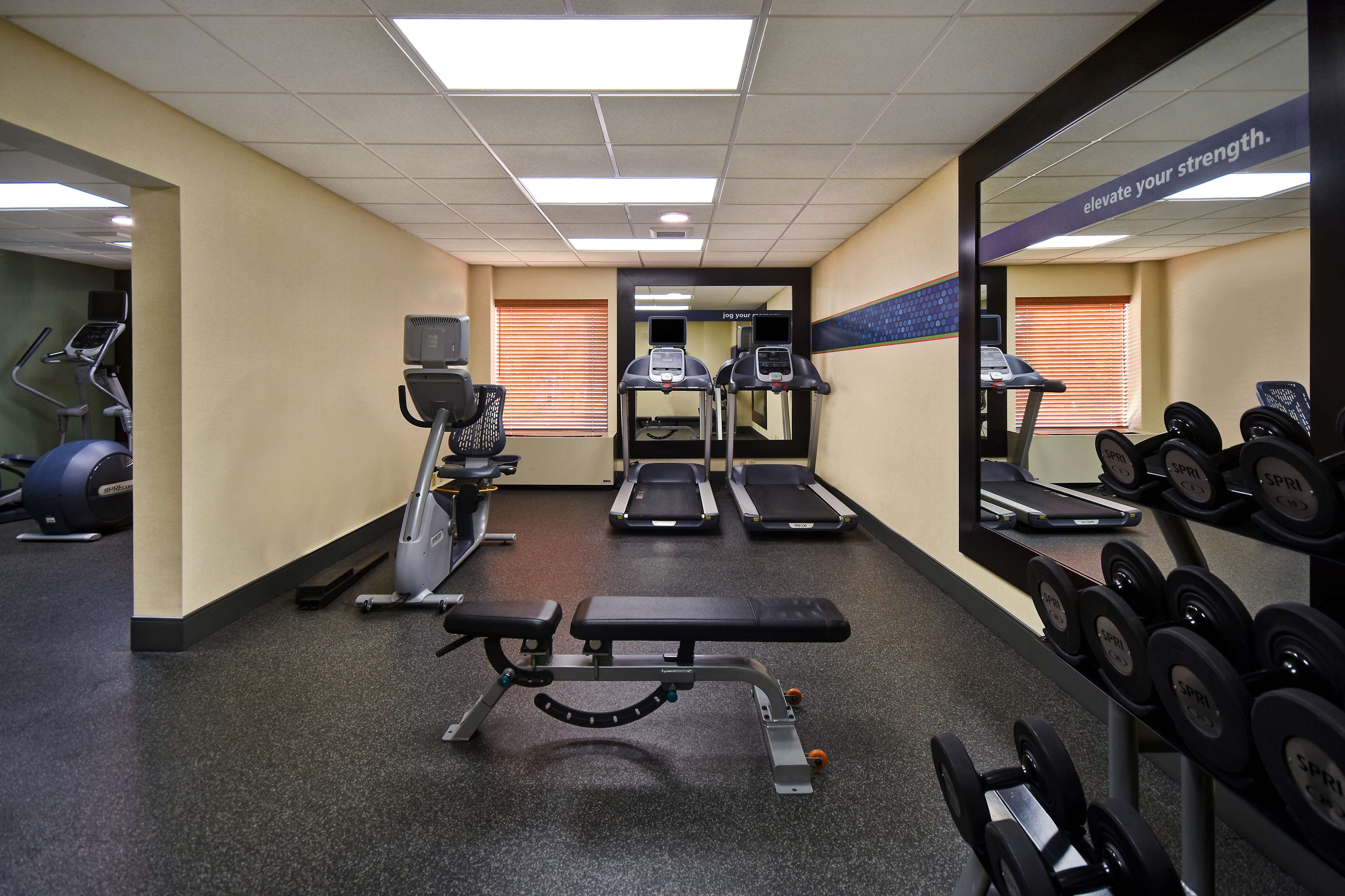 Health club  fitness center  gym