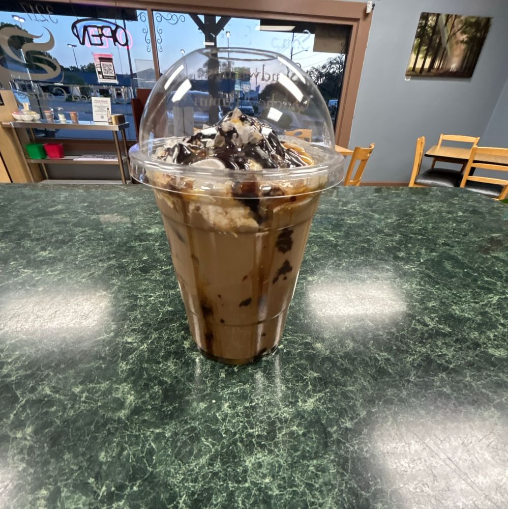Salted Caramel Mocha (Hot or Iced)