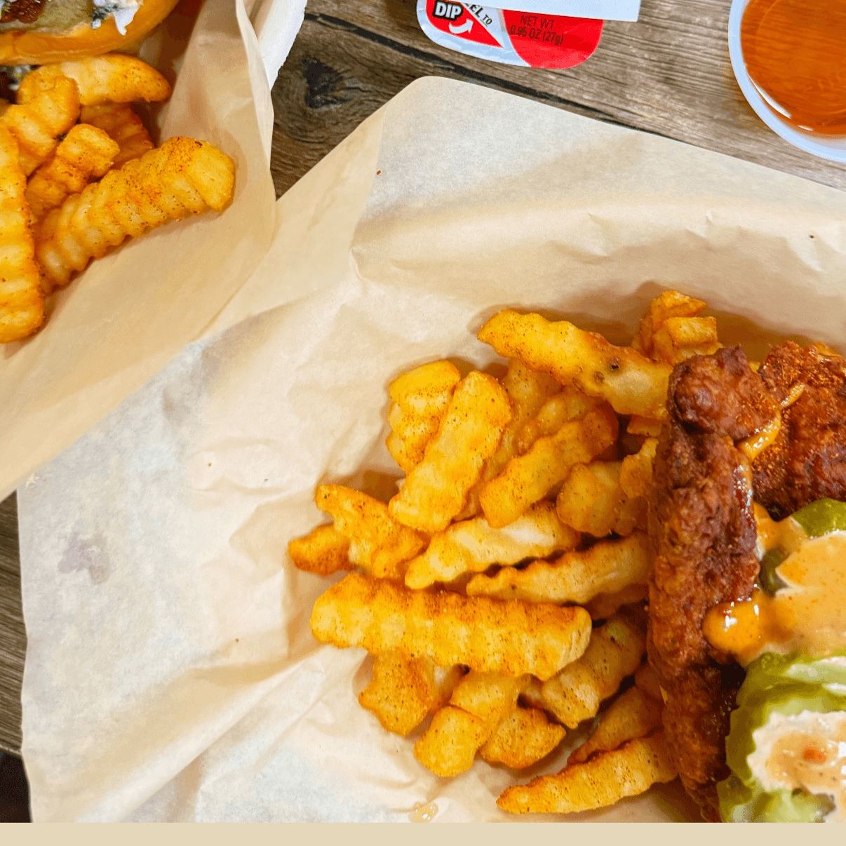 Mr Feast 10 Bites and fries 