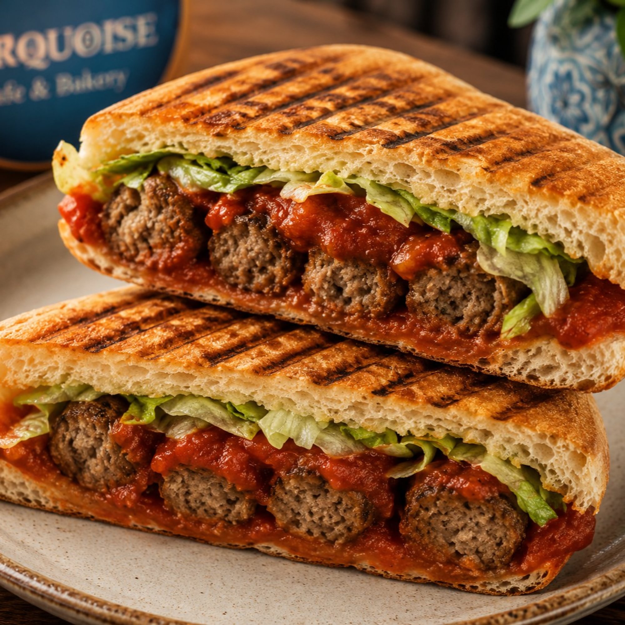 Meatball Panini