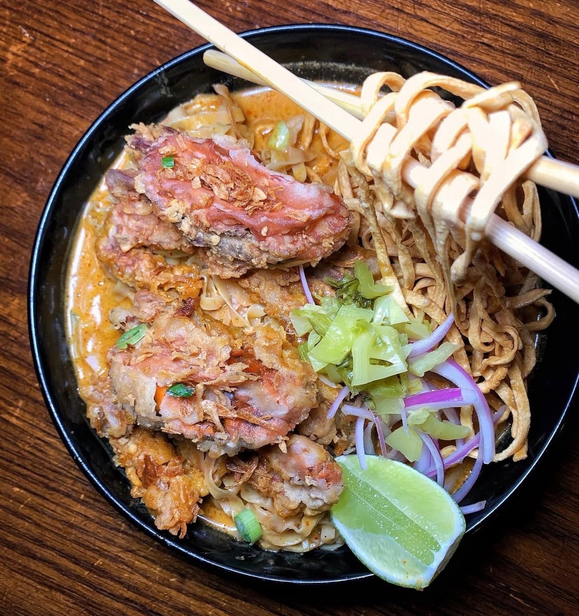 Khao Soi Soft Shell Crab
