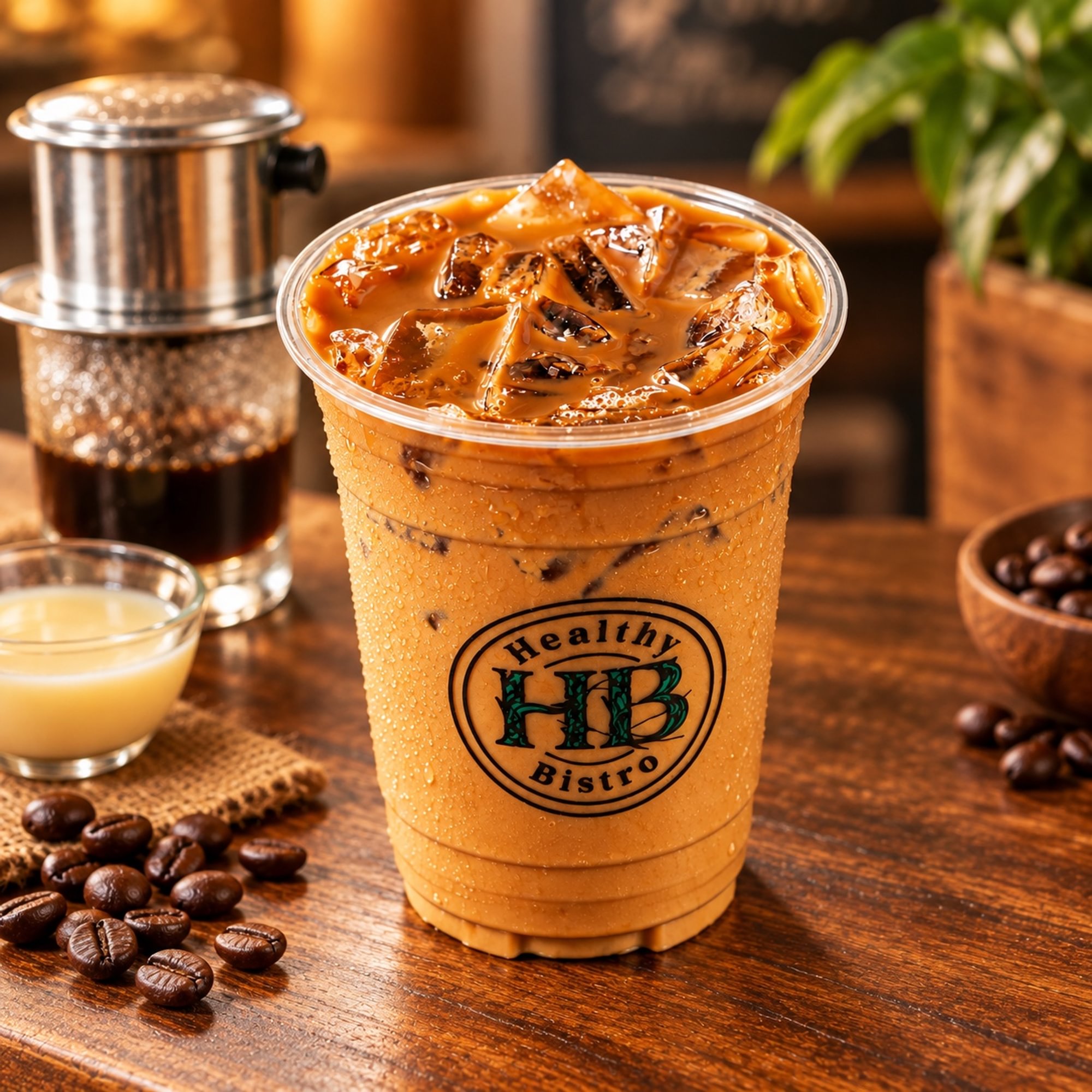 Iced Vietnamese Coffee