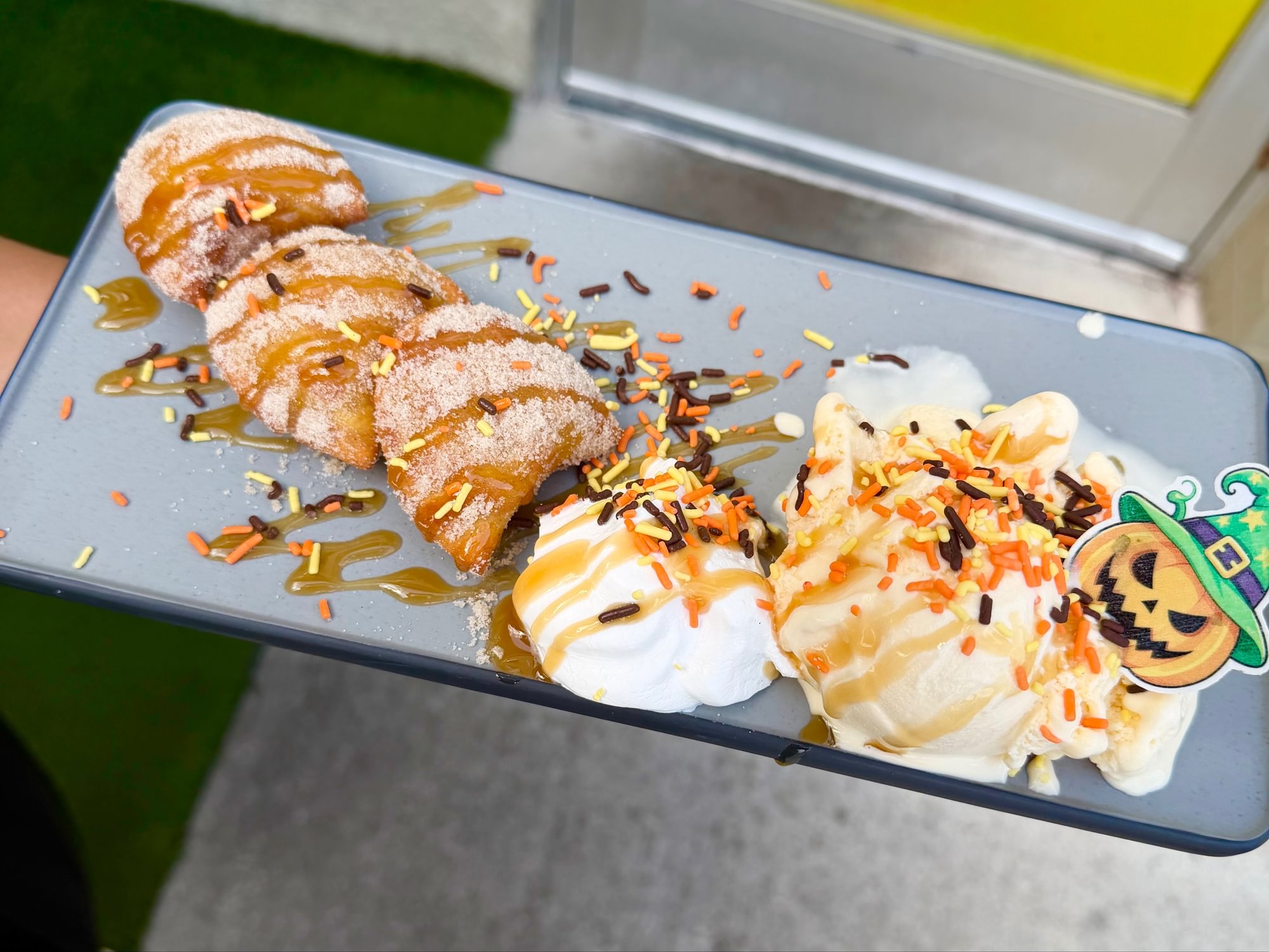 Apple Pie Empanadas W/ Ice Cream