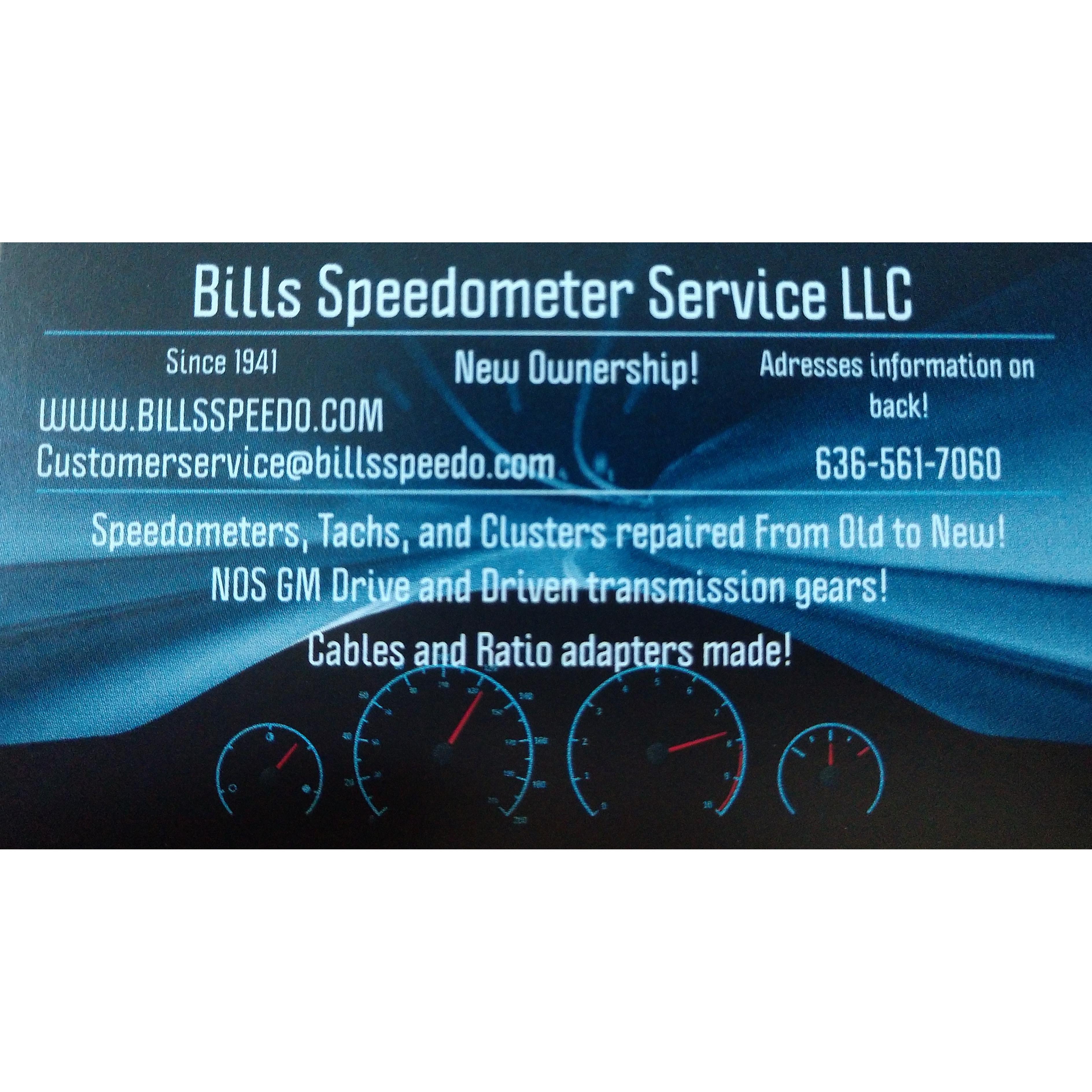 Bills Speedometer service