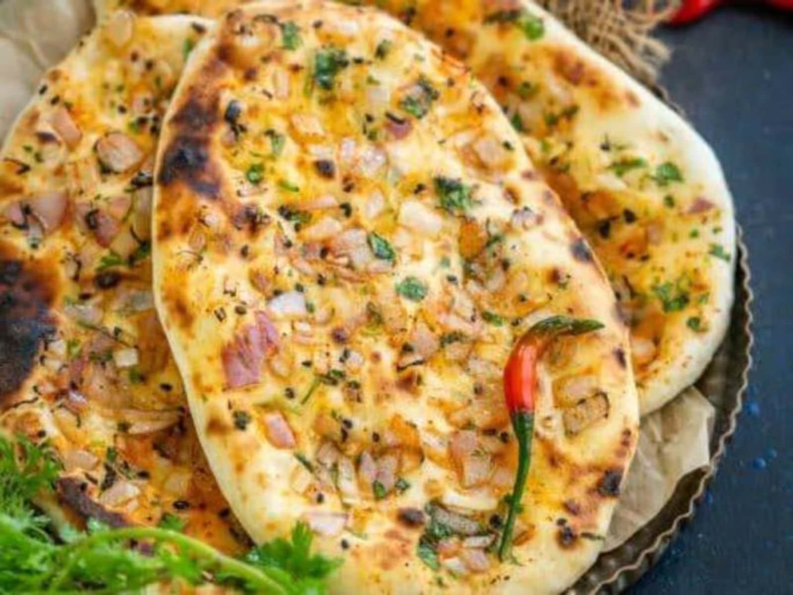 3. Onion Naan