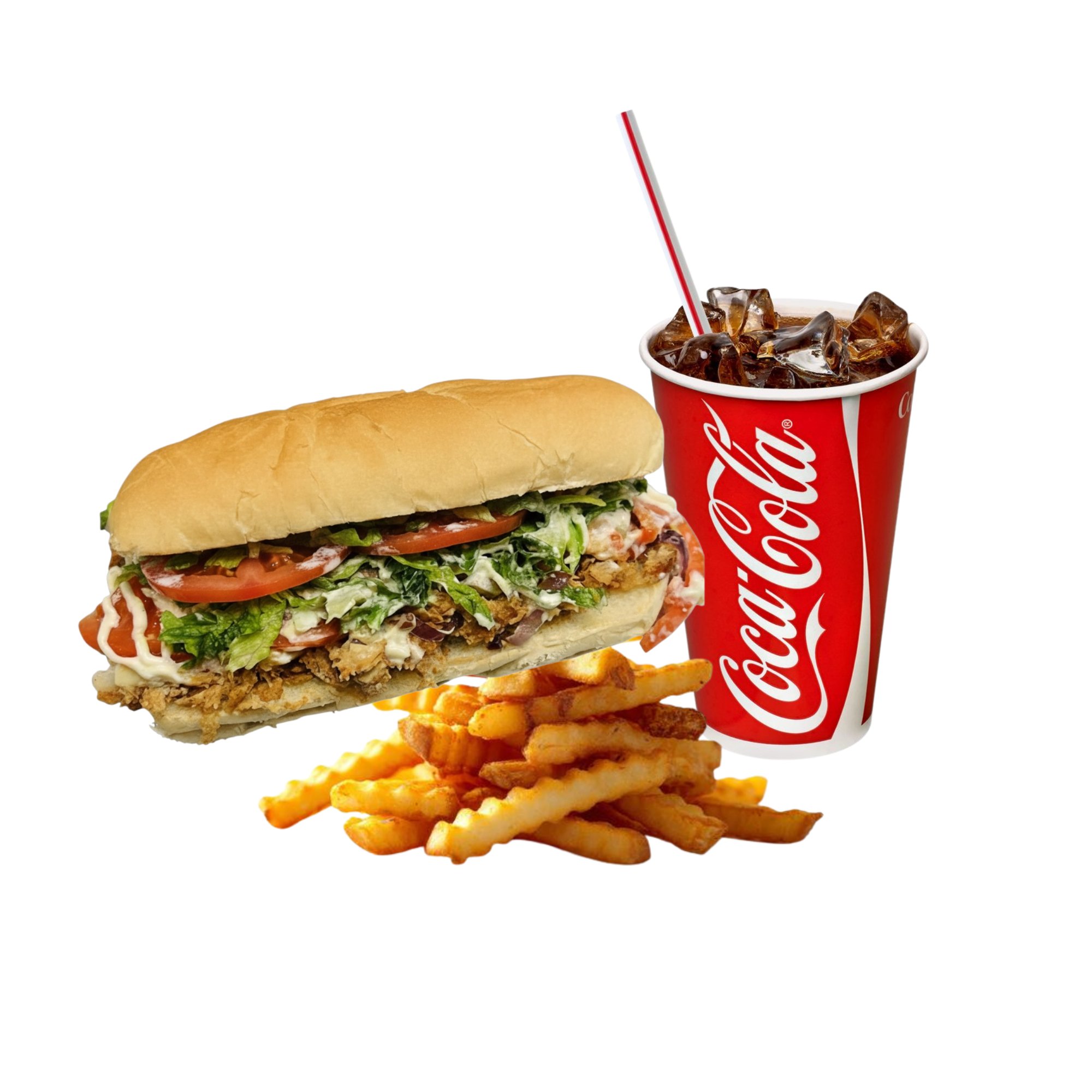 $17 DEAL - 8" Cheesesteak, Fries & Drink Special