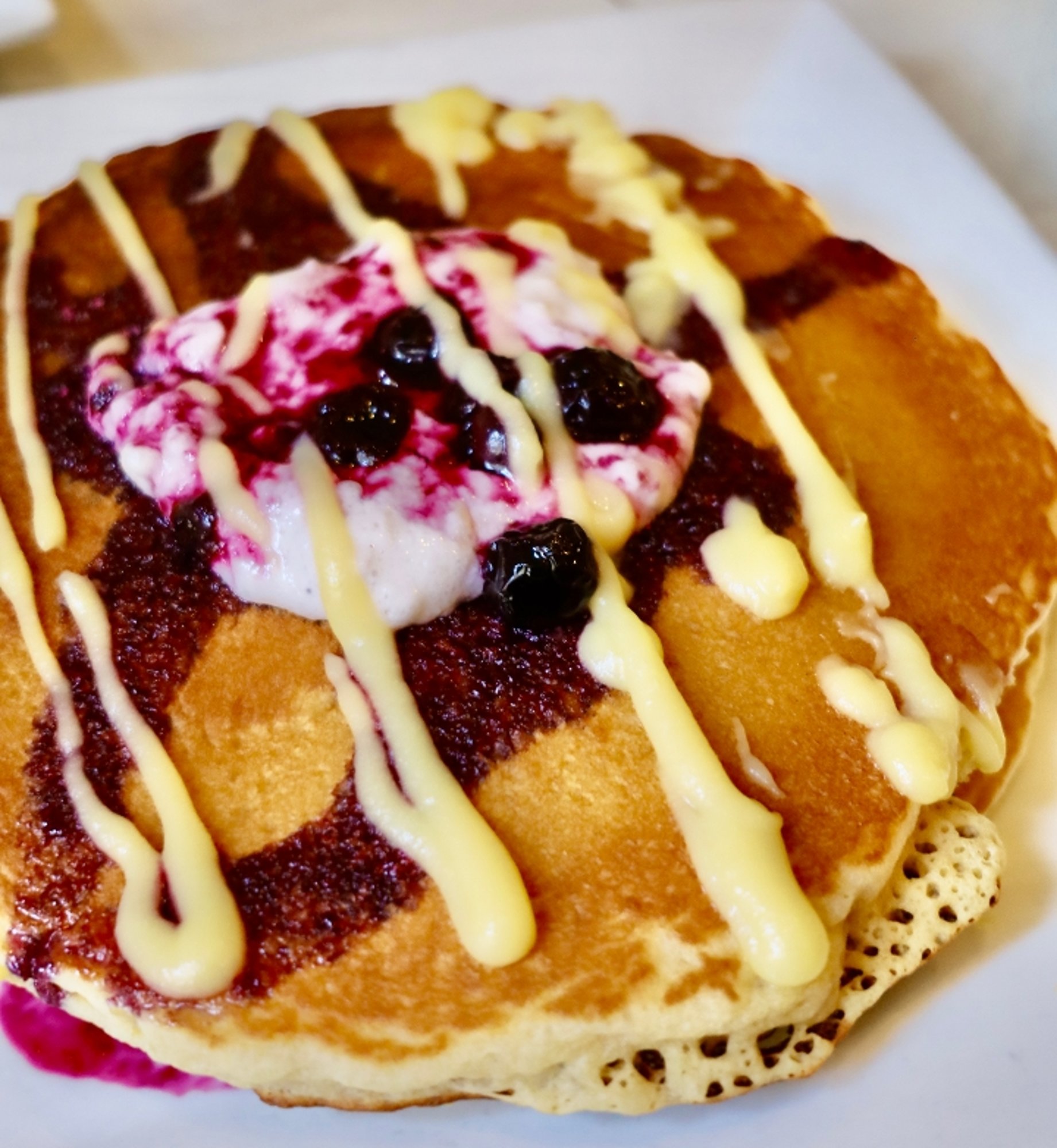 Single Lemonberry Pancake