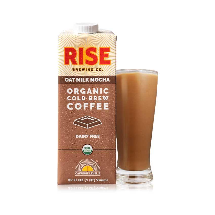 Rise Oat Milk Mocha Organic Cold Brew Coffee 32oz