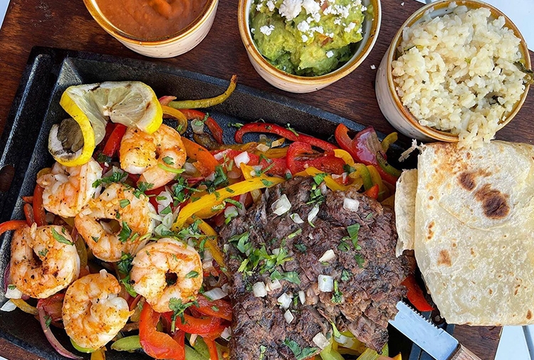 Fajitas Surf N' Turf