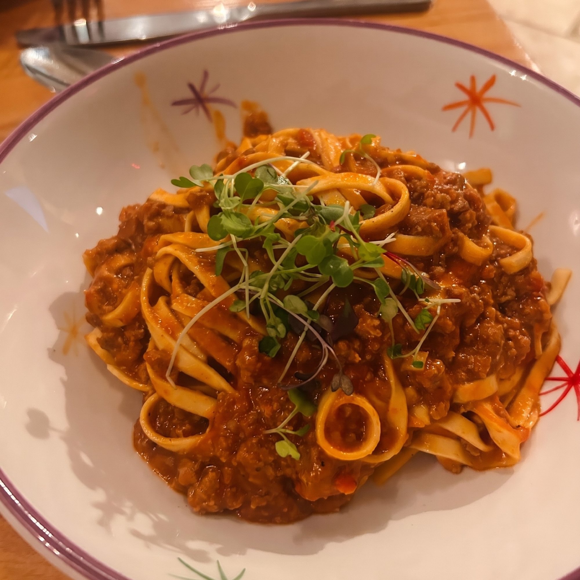 Fettuccine Alla Bolognese