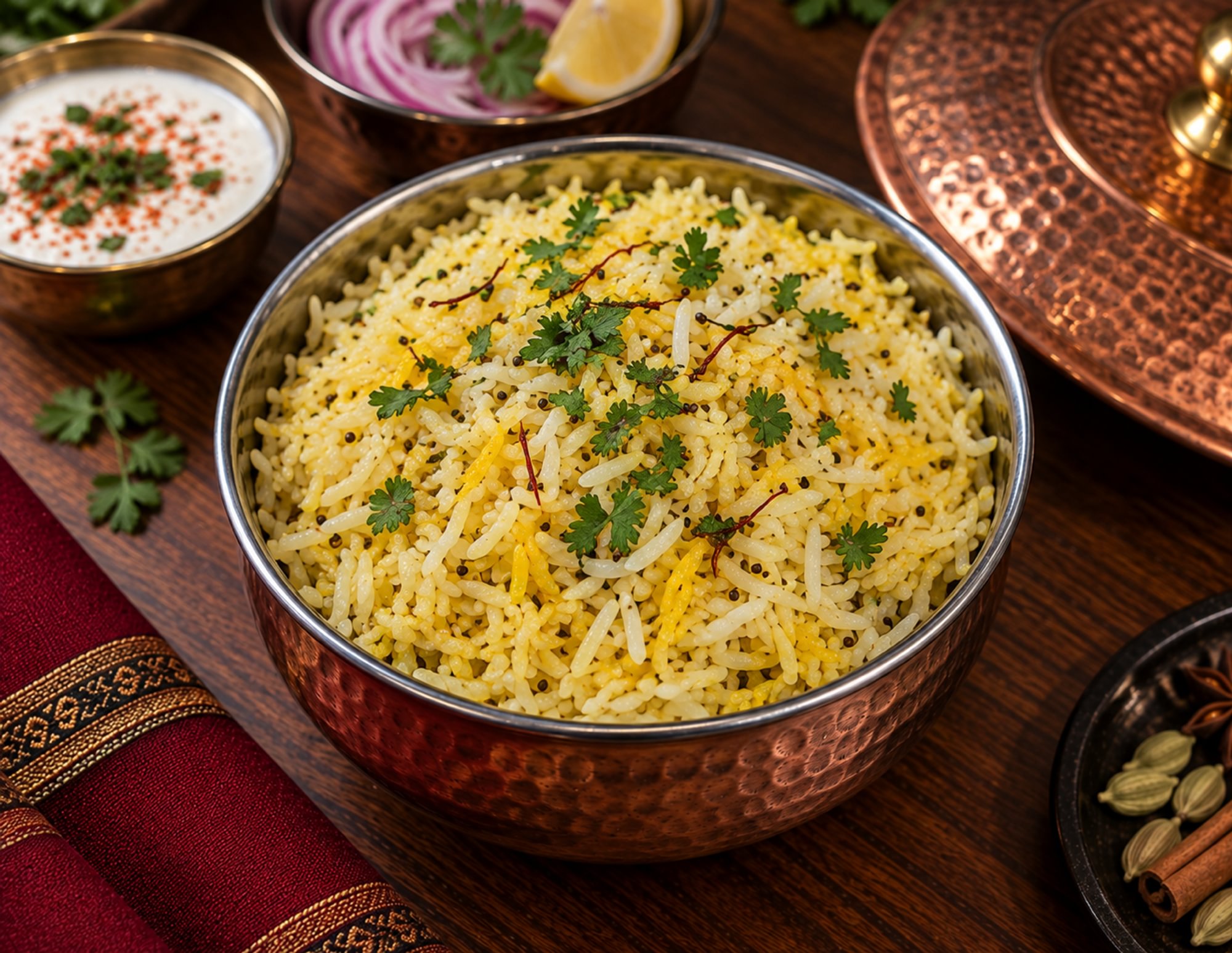 Saffron Lemon Rice