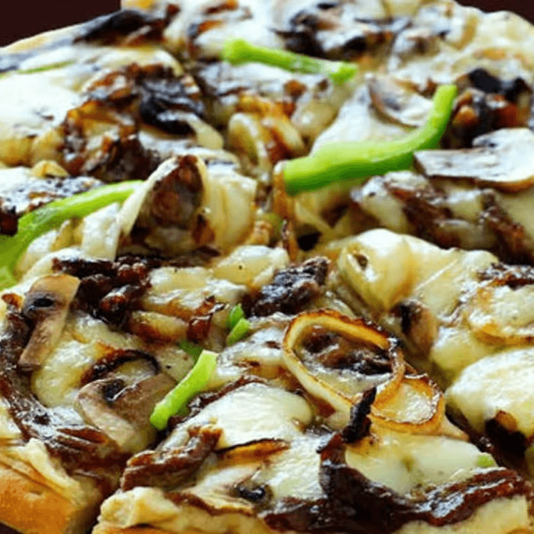 Philly Cheese Steak Pizza