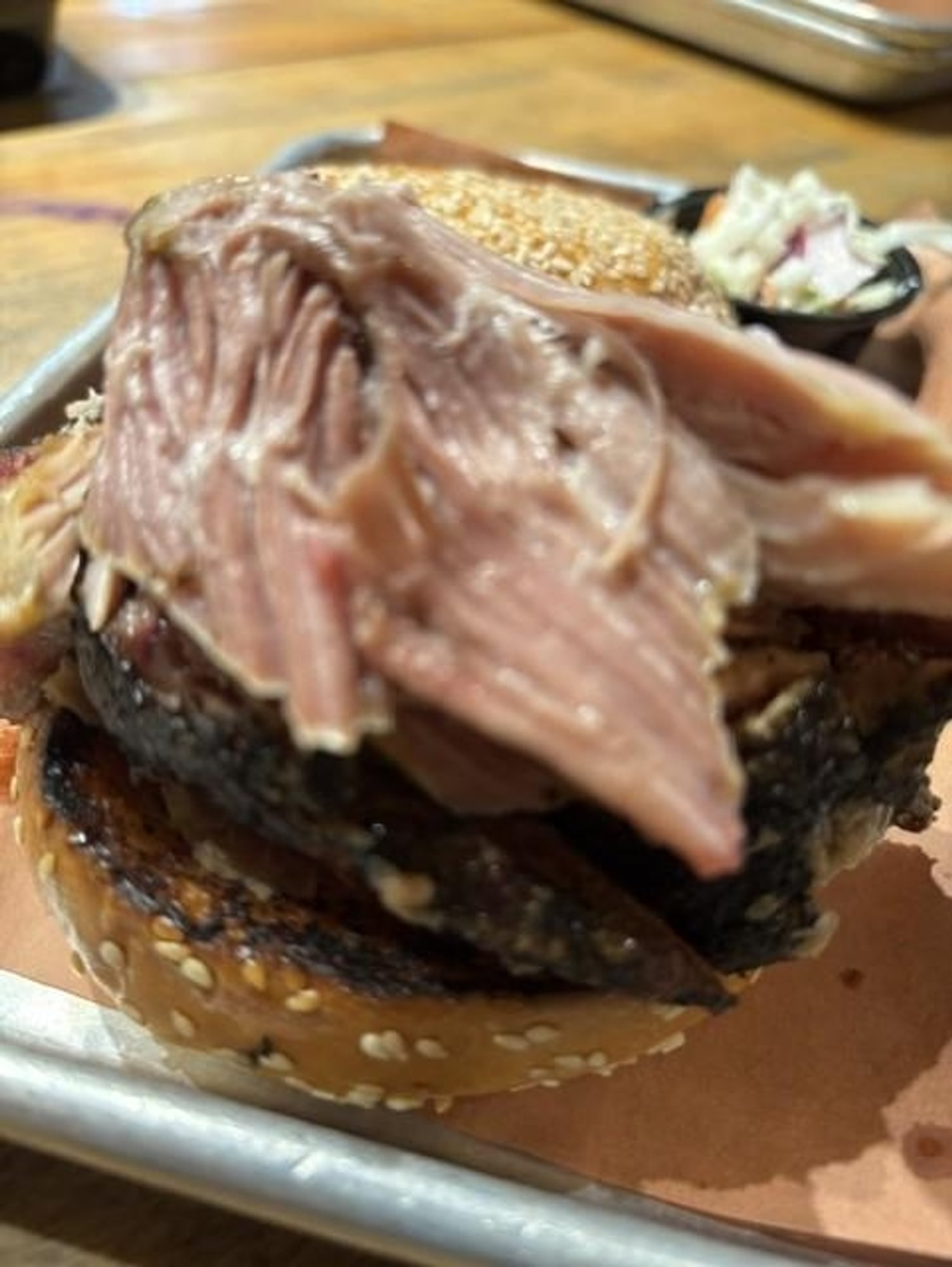 Pulled Pork Sandwich.