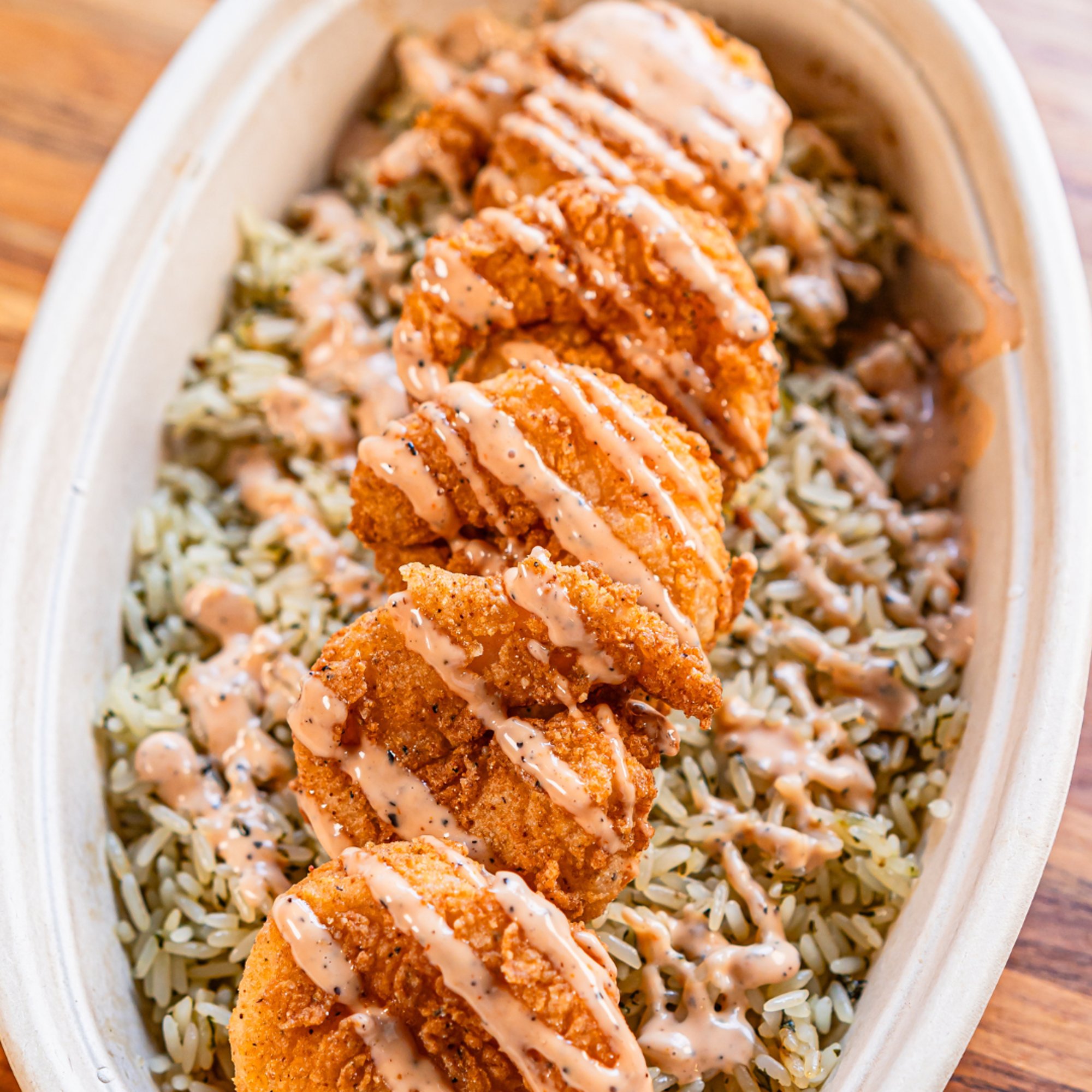 Shrimp Rice Bowl